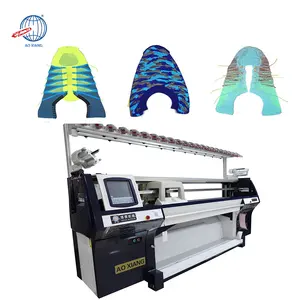 3 System Stoll Appearance Automatic Vamp Flat Knitting Shoe Making Machine For Shoe Upper