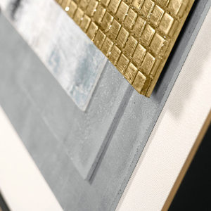 Conception originale <span class=keywords><strong>de</strong></span> luxe, artisanat 3D doré, art mural suspendu en métal, <span class=keywords><strong>d</strong></span>écoration <span class=keywords><strong>de</strong></span> maison, collection - Product Image 4