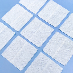 Compresses de gaze médicale transfrontalières, pansements jetables, bandages, compresses de gaze chirurgicale, 100 compresses/paquet - Product Image 3