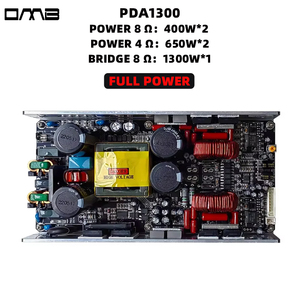 Pda1300 nhà sản xuất Nhà cung cấp Emi Chứng nhận bảo mật lớp <span class=keywords><strong>D</strong></span> 2 kênh 650 Watts 2 mô-đun khuếch đại hoạt động - Product Image 2
