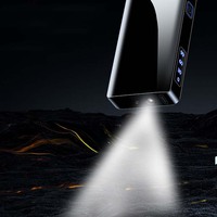 Nouveau briquet à arc électrique haute puissance, grande capacité, éclairage LED, rechargeable par USB