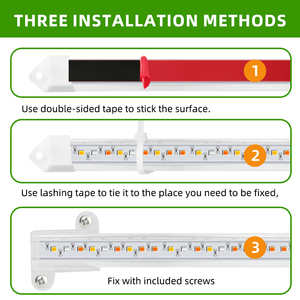 Led nhà máy phát triển dải ánh sáng 192 đèn LED phát triển đèn nhà máy trong nhà nâng cấp hẹn giờ 3/9/12h Dimmable mức độ - Product Image 3