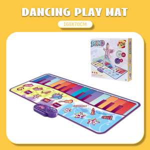 Tapis de danse pour enfants, tapis musical, graffiti coloré, 1.6 <span class=keywords><strong>Mi</strong></span> <span class=keywords><strong>Piano</strong></span> Blanket, tapis de danse multifonctionnel - Product Image 6
