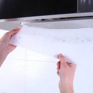 Papel absorbente de aceite para filtros de campanas extractoras, pegatinas a prueba de aceite, membrana filtrante de manchas de aceite para campanas extractoras de estilo japonés. - Product Image 4