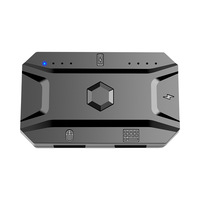 Set de Teclado y Ratón Portátil para Juegos de 40 Teclas con Soporte para Teléfono, Compatible con PS4/Xbox/Teléfono