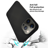 Étui en silicone personnalisé pour iPhone Étui souple pour téléphone Apple 14 pro max