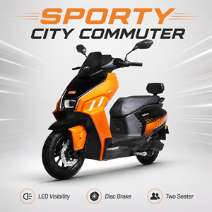 Scooter électrique urbain pour adultes EU SHENGGE, phare LED orange, vente en gros, directement de l'usine, approvisionnement en vrac - Product Image 1