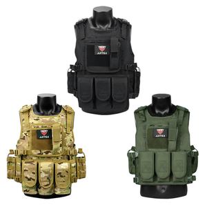 <b>Tactical</b> Airsoft <b>Vest</b> Adjustable Modular Paintball <b>Vest</b> Chaleco Tactico 600D Nylon MOLLE POUCHES Plate Carrier <b>Tactical</b> <b>Vest</b> - Product Image 6