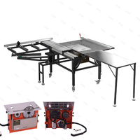 Meuble Armoire Pliable Portable Petit Sn Outils Machine De Découpe De Bois Multifonction Table Coulissante Scie Machine À Bois