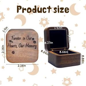 Wooden cat and dog fur and baby hair keepsake <b>box</b>, <b>photo</b> engraving, nail and tooth preservation <b>storage</b> <b>box</b> - Product Image 3