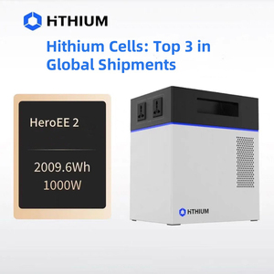 Batterie de stockage d'énergie solaire Hithium Power Station combinant un onduleur 1000W, une batterie au lithium 2000Wh et un contrôleur de charge solaire - Product Image 3