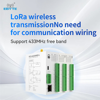 Módulo IO Remoto Inalámbrico Distribuido Ebyte ODM M31 L, Control Modbus RTU, Host LoRa 4DI+4AI+4DO 8DI+8AI+8DO, LoRa RJ45 RS485