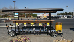 Carrito de Venta Ambulante de Cerveza de 18 Velocidades, de Última Moda, con Cuatro Ruedas, Eléctrico, para Turismo - Product Image 2