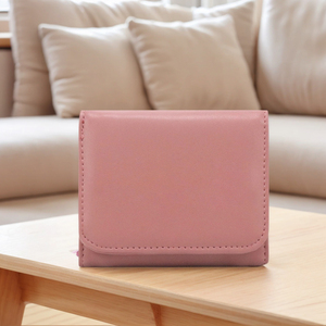 Wallet Luxury Wholesale Customized PU Leather Portable Travel Fashion wallets designer <b>Clip</b> with Buckle - Product Image 1