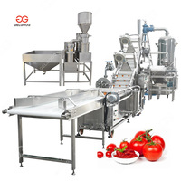 Ligne de Production commerciale automatique de pâte de tomate, Machine de fabrication de Sauce tomate en conserve, prix