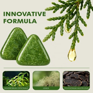 Shampoing Solide Platycladus Orientalis Marque Blanche Sans Sulfate Formule Anti-Chute et Croissance Capillaire Naturelle à Base <span class=keywords><strong>de</strong></span> Plantes Doux et Volumineux - Product Image 2