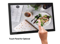15.6 18.5 22 pouces tablette écran LCD tactile capacitif Poe support mural moniteur publicitaire affichage numérique