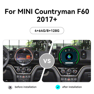 Écran ZWNAV 11,9 pouces <span class=keywords><strong>pour</strong></span> <span class=keywords><strong>MINI</strong></span> <span class=keywords><strong>Countryman</strong></span> F60 2017+ Qualcomm Android 13 Autoradio Multimédia <span class=keywords><strong>GPS</strong></span> Navigation avec Carplay Auto - Product Image 2