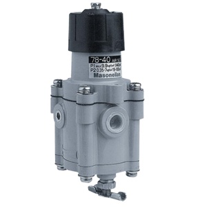 Régulateurs de filtre à air en acier Masoneilan pour l'industrie pétrolière et gazière, type 78-40, ensembles de boules PED CUTR certifiés ATEX, connexion 1/4 NPT - Product Image 3