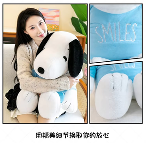 新款坐着可爱狗毛绒玩具动漫人物毛绒卡通狗动物毛绒公仔蓝色小狗毛绒玩具 - Product Image 6