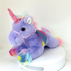 Nuevo diseño, <span class=keywords><strong>unicornio</strong></span> bonito rosa, varios estilos, juguete de peluche, juguete de animales realistas, juguetes de peluche - Product Image 3