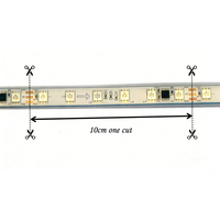 Bande lumineuse LED RGB étanche IP67, SMD 5050, télécommande, guirlande lumineuse pour arbre de Noël, décoration du Nouvel An, pour intérieur et extérieur