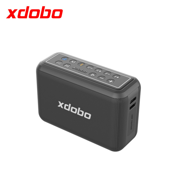 Xdobo X8 Pro 120W Wireless BT Speaker Karaoke Party Boombox Speaker with 2 Wireless Microphone Deep Bass Support Power Bank
