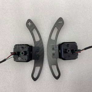 Levas de Cambio Magnéticas de Fibra de Carbono para <span class=keywords><strong>Audi</strong></span> B8 B8.5 C8 Q2 Q3 Q4 Q5 Q7 Q8 S1 S2 S3 S4 S5 SQ5 RS3 RS4 RS5 RSQ5 A1 A3 A5 A8 - Product Image 3