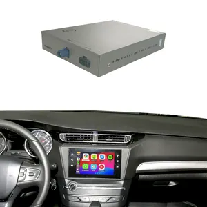 Không dây Apple Carplay Android tự động giải mã cho Peugeot 308 Citroen smeg mrn NAC Bảng điều khiển vị trí USB 1-năm cho mô hình C4 - Product Image 1