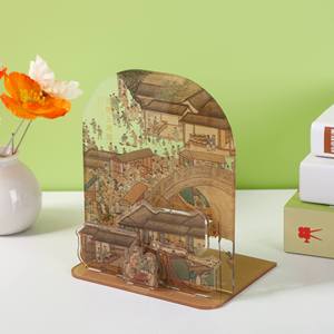 Hot bán Truyền Thống Trung quốc nghệ thuật Acrylic Standee Riverside cảnh tại qingming lễ hội thiết kế cho nhà văn phòng bàn để trang trí - Product Image 1