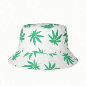 New Printed Double-sided Fisherman's <b>Hat</b> Sun Visor Personalized Custom Style Men's and Women's Fashion Bucket <b>Hats</b> - Product Image 4
