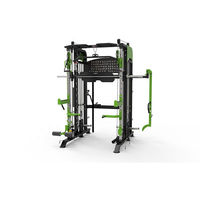 Gymnase De Remise en Forme commerciale Entraîneur multifonctionnel smith machine demi squat rack DY-9000A