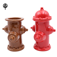 Mug Tiki en céramique et porcelaine, design hydrant de rue, compatible lave-vaisselle et micro-ondes, couleurs et logo personnalisables pour bar, restaurant, plage, luau