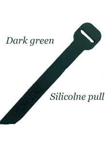 Hengda usine Offre Spéciale caoutchouc silicone fermeture à glissière tirer pour accessoire de vêtement en caoutchouc personnalisé fermeture à glissière - Product Image 3