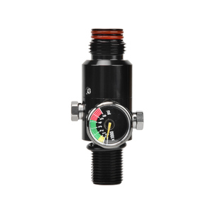 Vanne de réservoir <span class=keywords><strong>Ninja</strong></span> en alliage d'aluminium pour régulateur Huben Power Slide, contrôle marche/arrêt, équipement PCP, masque airsoft, tir à l'arc, 4500 psi - Product Image 6