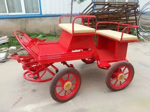 Chariot de poney <span class=keywords><strong>Sulky</strong></span>/calèche de <span class=keywords><strong>Marathon</strong></span>/4 passagers surrey - Product Image 4