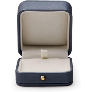Caja de regalo para colgante de collar de cuero premium, caja de joyería con interior de terciopelo, personalizable según las necesidades. - Product Image 3