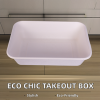 Conteneur jetable pour plats à emporter, boîte à salade pour repas légers