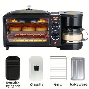 เครื่องทำอาหารเช้า 3 in 1 ยี่ห้อ Ln Stock รุ่น Three One Makers Foshan 5 4 3In1 3In Breakfast Maker Machine - Product Image 2