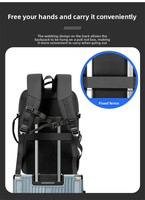 Sac à dos pour ordinateur portable, multifonctionnel, respirant, extensible, imperméable, pour les déplacements professionnels, vente chaude