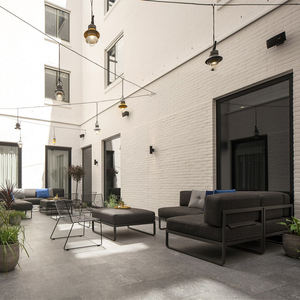 Servicio completo de diseño y construcción de muebles de dormitorio de hotel de madera maciza, modernos y artísticos, para proyectos de hoteles boutique de alta gama. - Product Image 2