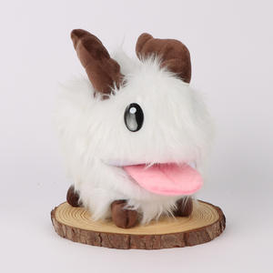 Peluche <span class=keywords><strong>Lol</strong></span> Poro, jouet en peluche doux, poupée en peluche blanche, cadeau pour les fans de jeux d'anime, décoration de la maison, peluches mignonnes pour les enfants et les collectionneurs - Product Image 3