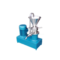 Machine à fabriquer du beurre de cacahuètes en acier inoxydable de qualité alimentaire SN-QDMECH, moulin colloïdal vertical, broyeur de pâte de sésame et de tahini