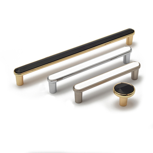 2021 New Arrival Double Color <strong>Chest</strong> <strong>of</strong> <strong>Drawer</strong> Pulls Cupboard Cabinet Handles Gold Door <strong>Knob</strong> - Product Image 2