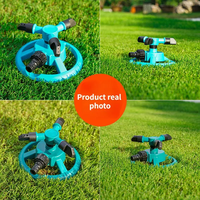 360 °   Arroseur de jardin rotatif en plastique ABS à 3 bras pour l'irrigation des pelouses et des pépinières – Vente en gros