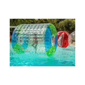 Rodillo de agua inflable para parque acuático, Bola de agua para caminar, PVC, TPU, mediano