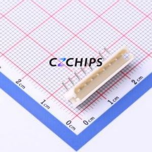 HC-5264-8AW Wire-to-Board Pin Header Bent Lead Through Hole,P=2.5mm Connector 1x8P 2.5mm Right Angle Insert Mini-SPOX (5264) - Product Image 1