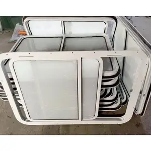 Boat Window Fittings Windows with Aluminum FramesHigh-quality speedboat fittings with aluminum framesWaterproof Sealing Material