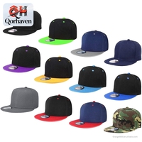 Casquettes Snapback classiques personnalisées avec votre propre logo, OEM, vierges, simples, sur mesure