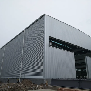 Taller de Estructura de Acero Prefabricado Moderno de Alta Calidad, Almacén Industrial Prefabricado, Edificio de Almacenamiento para Fábrica - Product Image 2